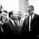 Luther King y Malcom X en 1964. Wikimedia Commons